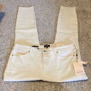 NYDJ Light tan Ami skinny Denim Pants, NWT
